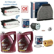 FULL BOSCH SERVICE KIT TO FIT MERCEDES E-CLASS E350 3.0 CDI C207 2009-2011 NEW