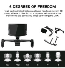 Head Sight Tracking for TrackNP 5 6DOF Head Tracking System Gaming Professional 