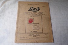 VINTAGE LISTER TYPES LD & SL DIESEL ENGINES INSTRUCTION BOOK & PARTS LIST