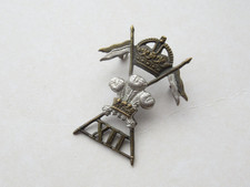12th Lancers Cap Badge