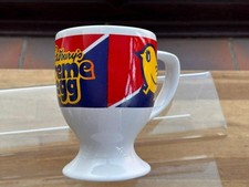 CADBURY CREME EGG MUG VINTAGE SHAPED FOOTED MUG