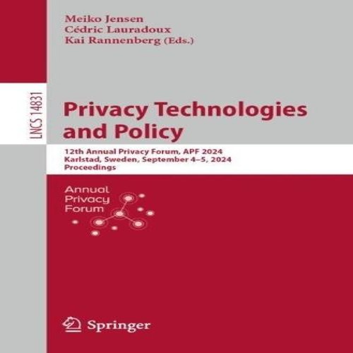 Privacy technologies and - privacy,