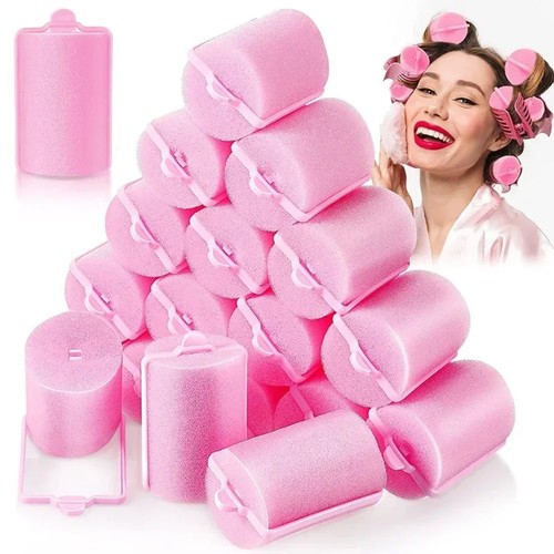 10x soft foam hair rollers - mr,