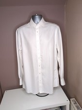 Charles Tyrwhitt Non Iron Slim Fit White Shirt Size 15.5/35in