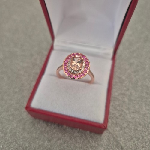 Morganite pink sapphire - pink,