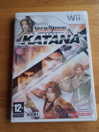 Wii samurai warriors - warriors, katana