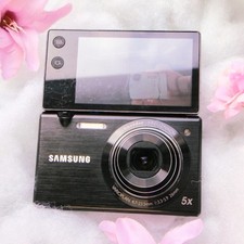 Black Samsung MV800 Flip Screen Digital Camera (Vlogging Selfie Vintage Retro) 
