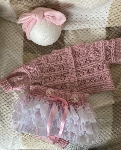 Hand knitted reborn - reborn, doll