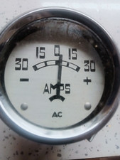 AC 30/30 Ammeter amp Gauge Good Condition