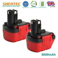 2x 5000mAh 12V Ni-MH Battery For Bosch BAT043 BAT045 PSR 1200 PSR 12VE-2 PAG 12V