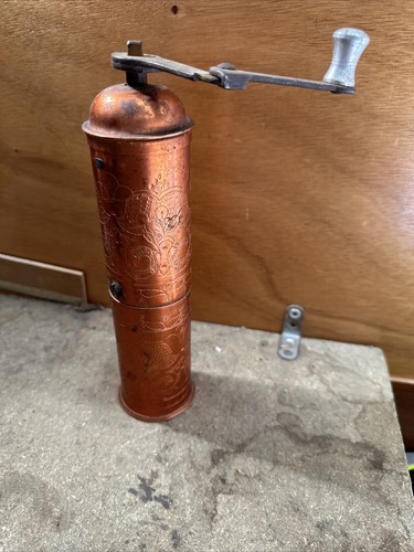 Vintage antique pepper mill - vintage,