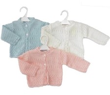 TINY PREM BABY CARDIGAN PREM