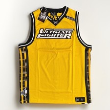 UFC Tapout The Ultimate Fighter Team Koscheck Jersey Mens L Team Yellow 