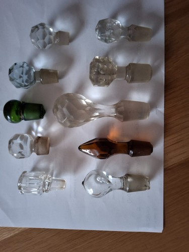Vintage glass decanter - vintage,