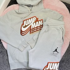 Nike Men's Jordan Tracksuit Set Jumpman Hoody, Joggers, Sweatpants Size Small
