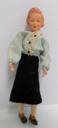 Old german caco doll metal - german,