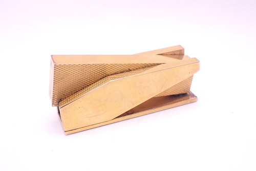 Gold starry desk - gold, sculpture