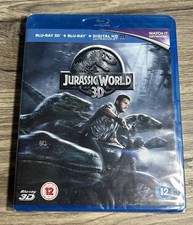 Jurassic World 3D Blu-ray New & Sealed