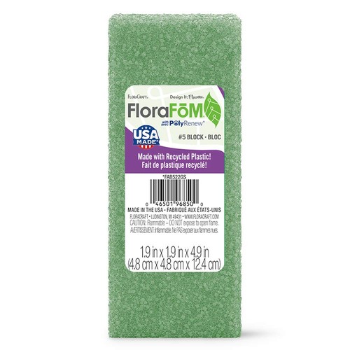 Floracraft styrofoam block - floracraft, 1.9