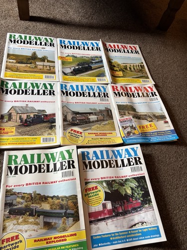 Railway modeller magazines - railway,