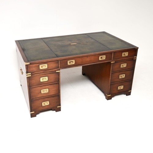Antique mahogany military - mahogany,
