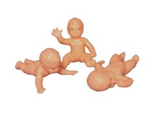 Dolls House Babies x 3 Naked