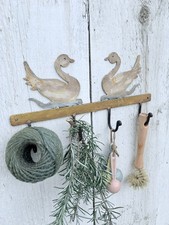 Rustic Set If Metal Duck Hooks