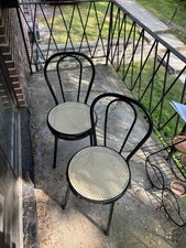 2 French Bistro Chairs! Black