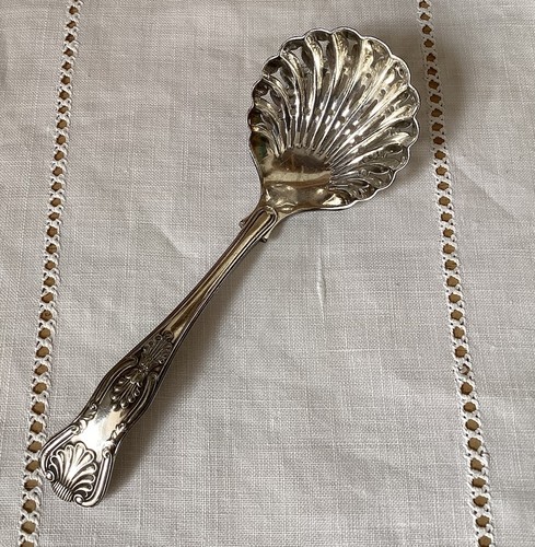 Antique queens pattern sugar - antique,