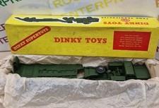 Dinky Toys 660 Tank Transporter Mighty Antar, Green. Mint Condition Original Box