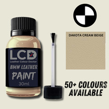 BMW Cream Beige Leather Seat