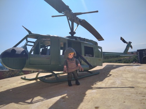 Playmobil custom helicopter - playmobil,