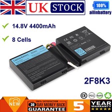 Laptop Battery 2F8K3 For DELL Alienware 17 17X M17X R5 18X M18X R3 P18E 14.8V
