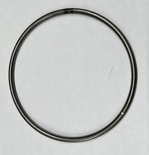 6" metal 10 rings, unfinished