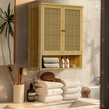 3 Shelf Double Door Bathroom