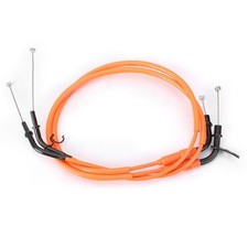 Orange Motorcycle Throttle