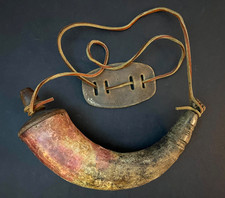 VINTAGE CANADIAN POWDER HORN