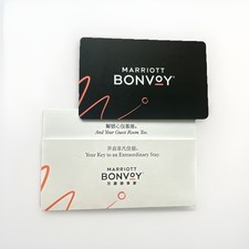 MARRIOTT BONVOY HOTEL KEY CARD