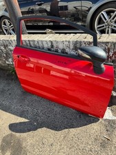 2015 FORD FIESTA Mk7 ST 3 Door Hatchback RACE RED O/S Drivers Right Front Door