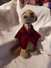 COMPARE THE MEERKAT SOFT TOY ALEXANDER LIMITED EDITION COLLECTABLE PLUSH TEDDY