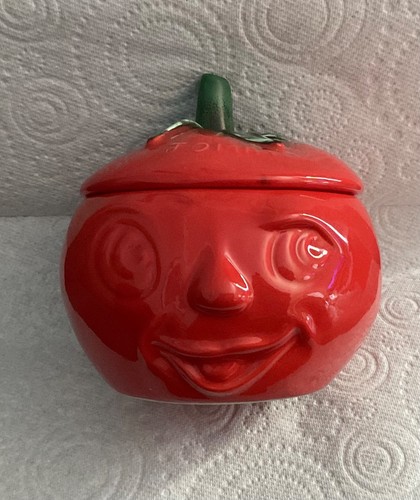 Vintage sylvac tomato face pot - face,