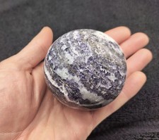 Purple sphalerite sphere - sphalerite,