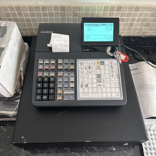 Casio c450 electronic cash - se-c450,