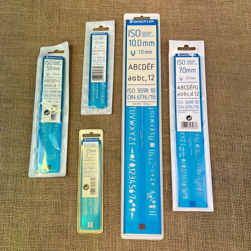 Vintage staedtler letter - 5,