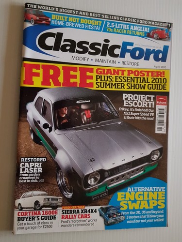 Classic ford magazine april - magazine,