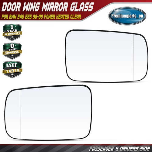 Pair electric door wing mirror - electric,
