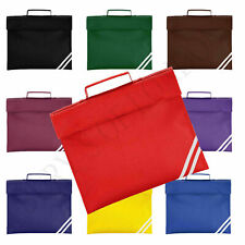 Kids School book bags CLASSIC SCHOOL BOOK BAG CASE 8 COLOURS Reflective stripes