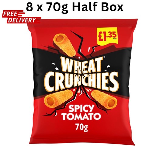 Wheat crunchies spicy tomato - wheat,