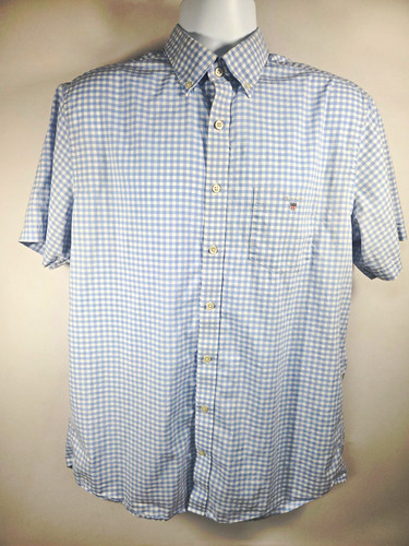 Gant mens blue - blue/white, check