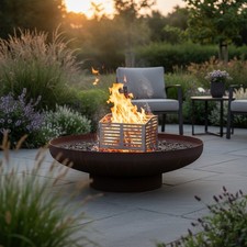 Pellet Burner Basket for Fire